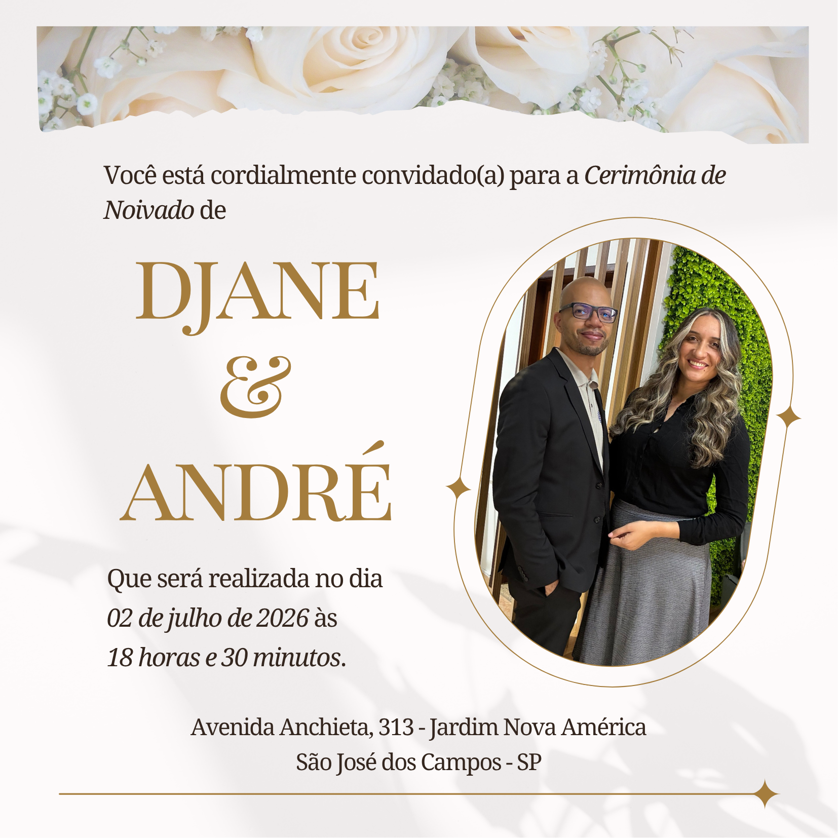 Convite de Noivado